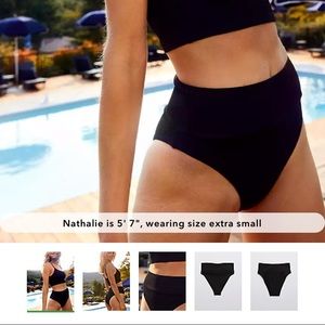 Aerie High Cut Cheeky Bikini Bottom